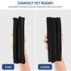 DIY Black Pencil Case Double Layer Multifunctional Pencil Case Student Kidsren Large Capacity Stationery Manufacturer Supply
