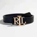 Black (2.8 wide RLL gold buckle)
