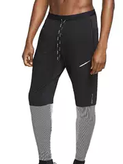 Cross-Border Splicing Autumn and Winter Men's Training Running Breathable Quick-Drying Ribbed Casual Sports Drawstring Trousers in Stock