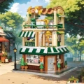 Light picking coffee house