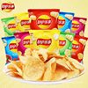Potato Chips Small Bags for Binge-Watching, Puffed Snacks, Thin Slices, Leisure Food, Whole Box with Free Shipping, Wholesale, Dropshipping, Qumu