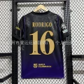 2627 barcelona away no. 16 rodri + champions league armband