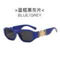 Blue frame black and gray