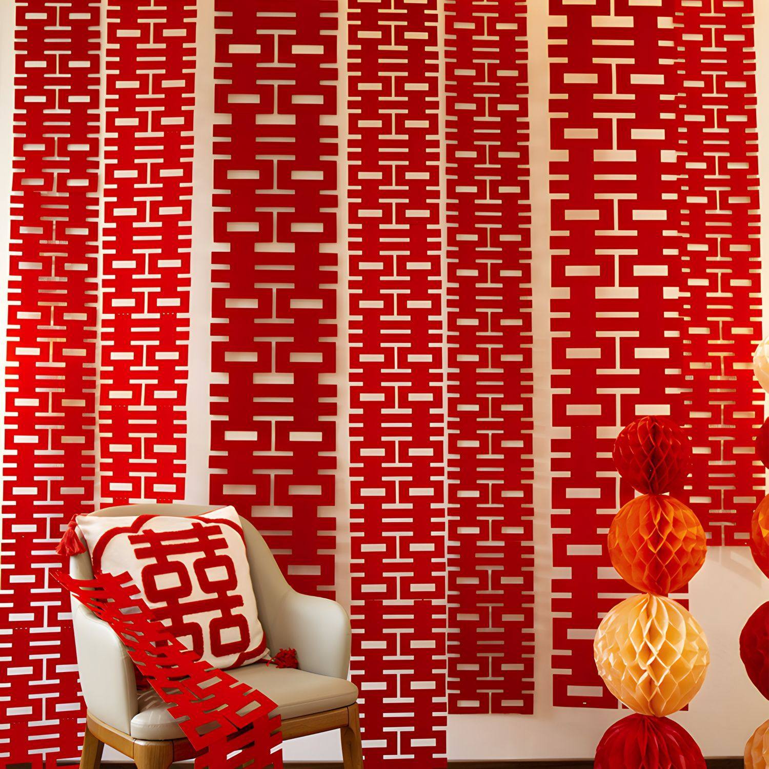 Special Long Strip with Happy Words for Wedding, Big Happy Words for Photo Shoots, Background Wall, Wedding Room Decoration, Happy Words Props, Hotel