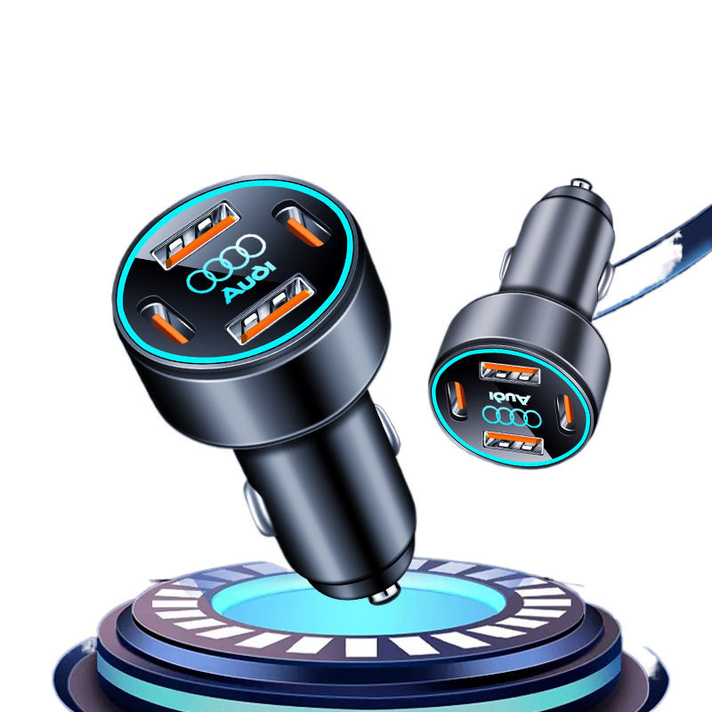 Suitable for Audi car charger A4L/A3A5A7/A6L/A8/Q3/Q5/Q7 fast charge cigarette lighter conversion head