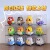 Полный набор из 12 моделей серии cute bird + акриловая витрина