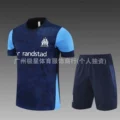 2526 short-sleeved marseille royal blue [camouflage style]