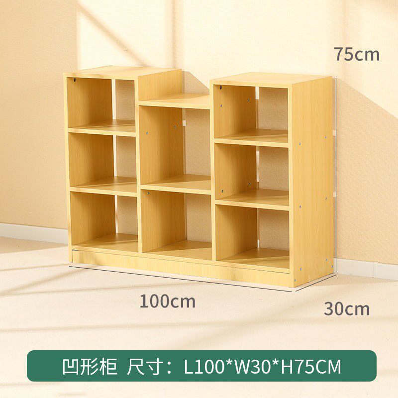 幼儿园实木蒙氏教具区角组合柜定制儿童宝宝木质收纳储物柜教具架