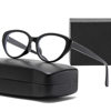 Popular Style Personalized Cat's Eye Anti-Blue Light Glasses Women's Short-Sight Mirror Fashionable Internet Celebrity Plain Black Frame Flat Mirror