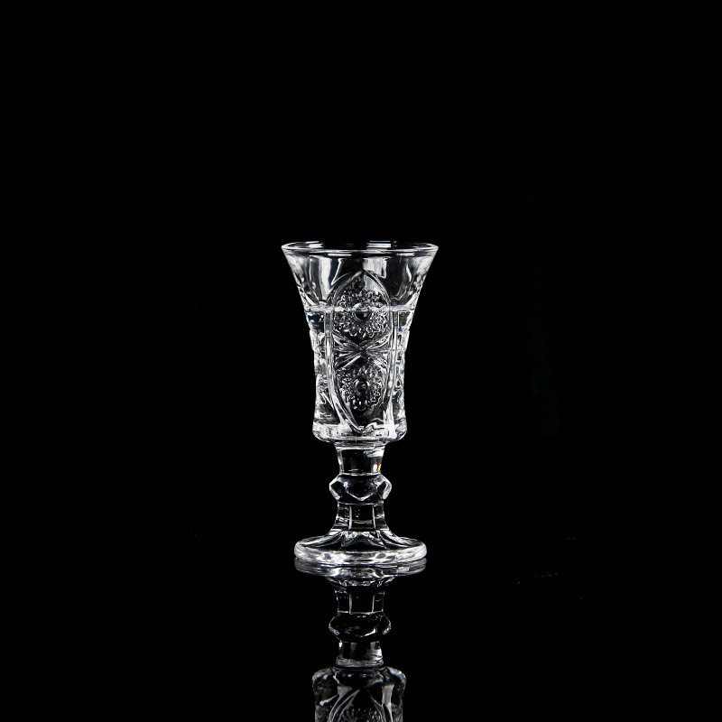 Small liquor glass spirits goblet Crystal Maotai Cup 6 PCs suit bar KTV Cup