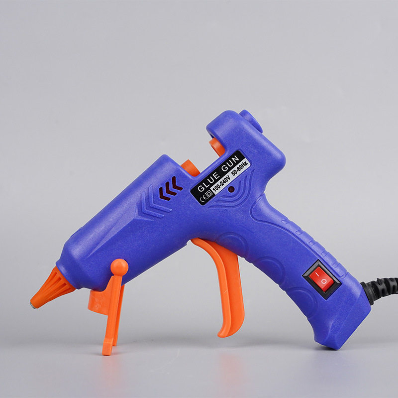 热熔胶枪厂家批发多色多功率胶枪7mm11mm胶棒手工热熔枪不烫手