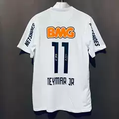 Neymar Santos Jersey 12-13 Retro Santos #11 Neymar Soccer Jersey