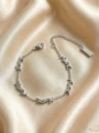 Yangshulin five-flower bracelet [silver]