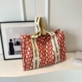 White with red