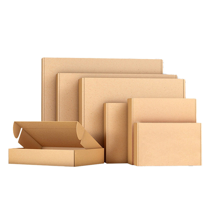 Spot Square Airplane Box Extra Hard Anti-Pressure Express Packaging Box Clothing Packaging Box Digital Packaging Carton Carton
