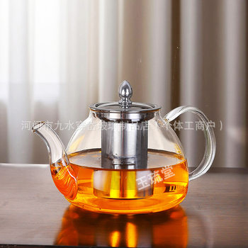 Glass Teapot, Electric Ceramic Stove Kettle, Tea Brewing Kettle, Household Tea Kettle, Fruit Flower Tea Kettle, Tea Set