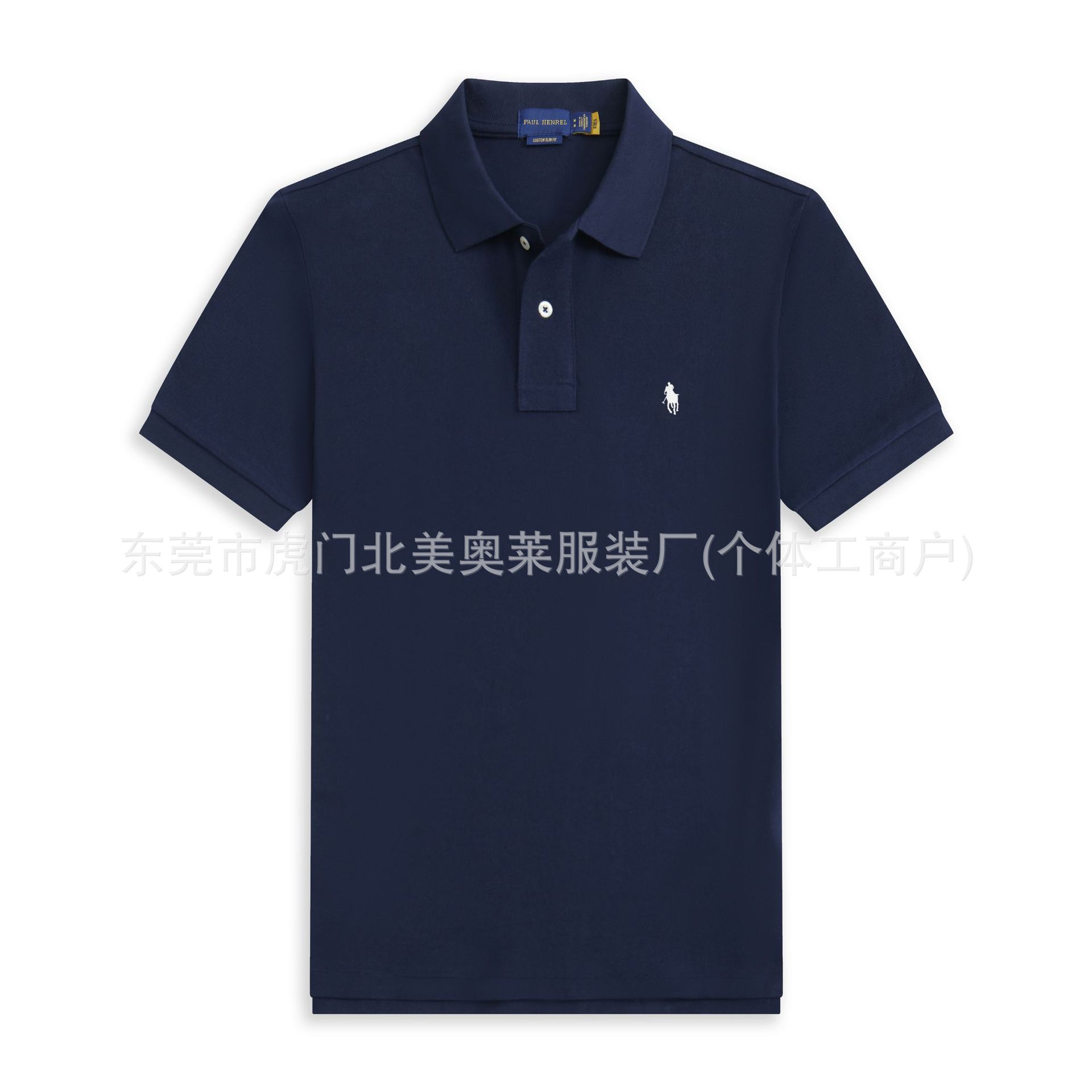 原单品质保罗小马标男士短袖polo衫纯棉夏季翻领t恤短袖男马球衫