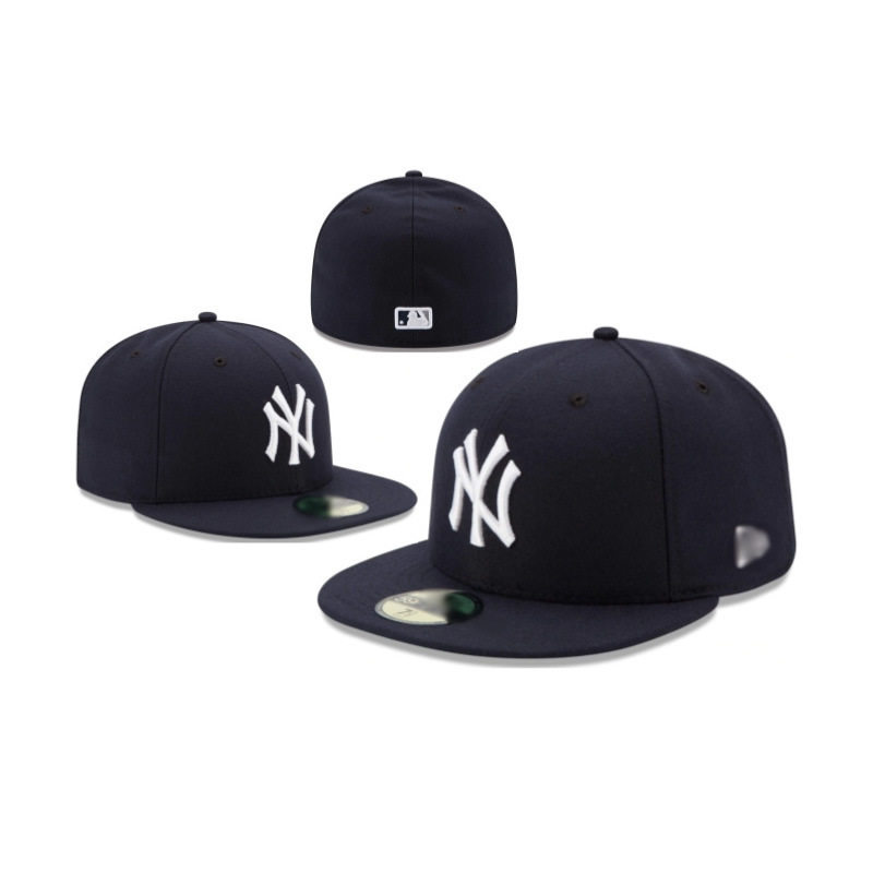 Comercio exterior MLB clásico béisbol sombrero de ala plana liga deportiva americana sombrero cerrado tamaño de moda sombrero de ala plana transfronterizo