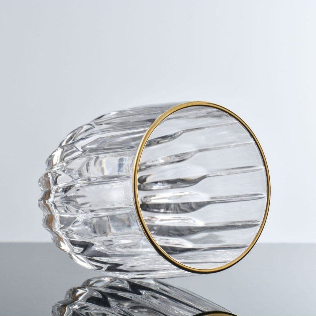 Spot supply Phnom Penh brandy glass wine glass brick and stone engraved Phnom Penh Cup hand-painted gold gift Cup