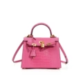 Pink 25cm (crocodile pattern)