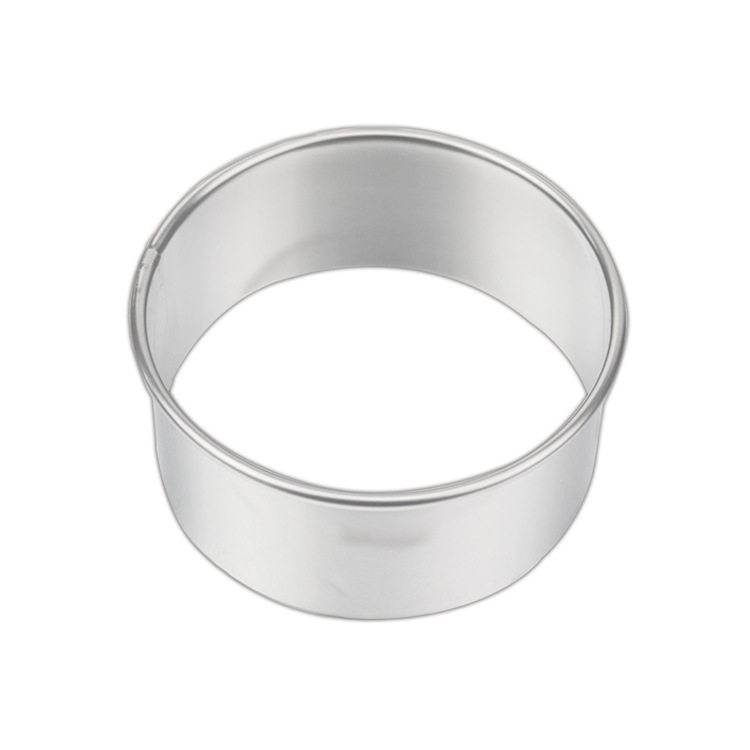 Stainless Steel Round Cookie Mold Dumpling Filling Three-Piece Set Dumpling Wrapper Cutting Mold Package Printing Kitchen Gadgets