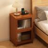 Rattan Bedside Table Simple Small Household Storage Cabinet Storage Cabinet Storage Rack Bedroom Simple Storage Rental House