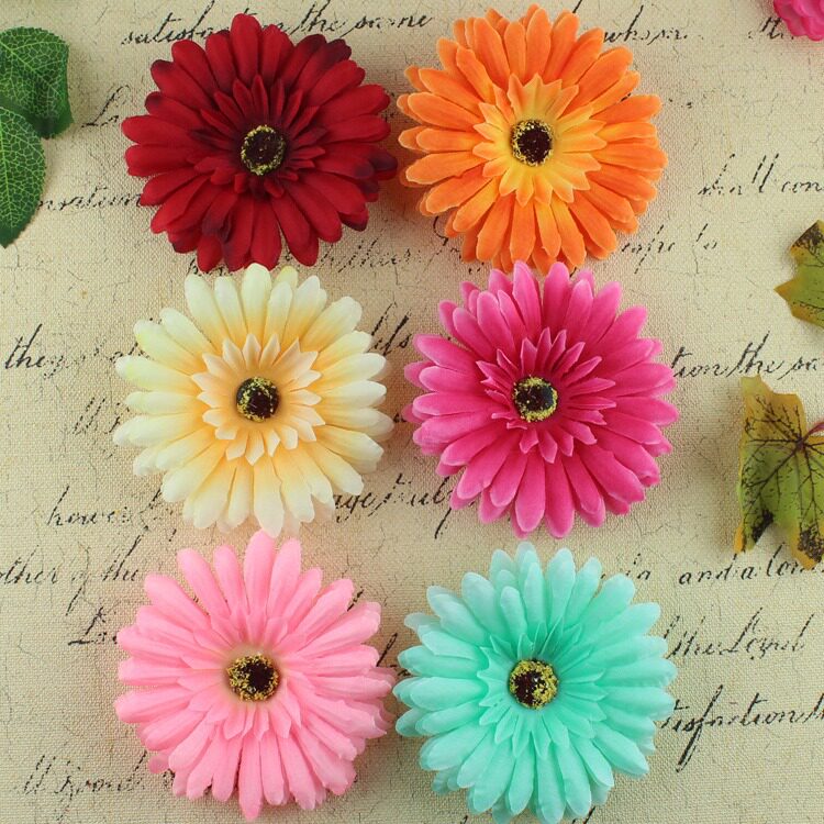 厂家直销  非洲菊  头饰波西米亚海边度假 泳装发饰搭配帽子花朵