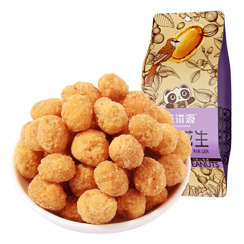 Wholesale Multi-Flavor Peanut Nuts in Bags, Strange-Flavored Peanuts, Ready-To-Eat Snacks, Snacks to Accompany Drinks, Casual Food
