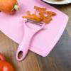 Kitchen Fruit Cutting Board Three-Piece Set Baby Food Supplement Chopping Board Fruit Knife Peeler Thawing Board Food Supplement Processing Set