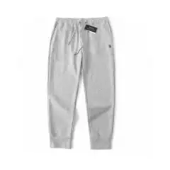 High-Quality Cross-Border Foreign Trade Paul Howard Pony Logo Embroidered Drawstring Sweatpants Unisex Solid Color Casual Pants