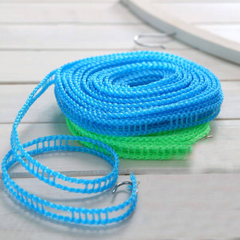 Anti-slip windproof clothesline fence clothesline 5 meters clothesline outdoor travel clothesline
