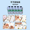 Wrong question printer adhesive printing paper 57X25 die-free supermarket take-out receipt paper can be pasted with label paper