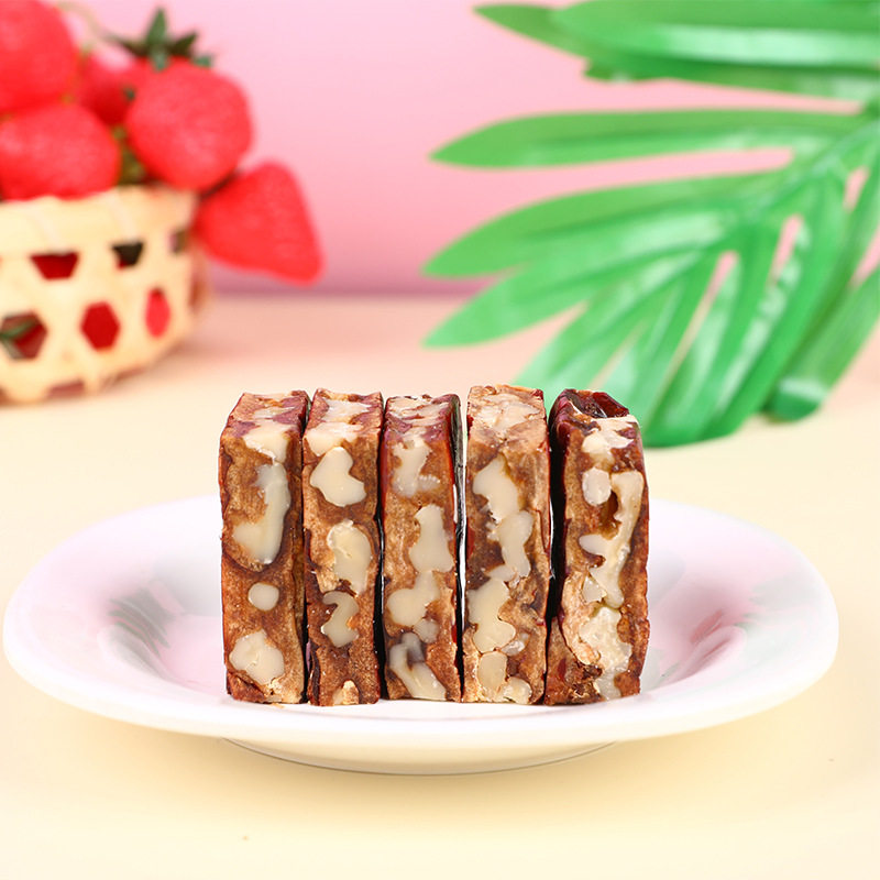 Mr. Jujube Walnut Date Kernel Pie 350g Red Dates with Walnut Kernels Directly from the Manufacturer Snack Food