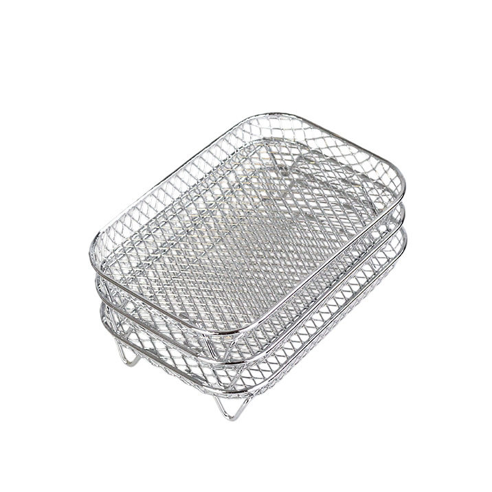 Air Fryer Double Pot Accessories Dz201 Oven 3-Layer Grill Instant Stacked Mesh