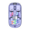 Viper BM200 dual-mode mouse RGB luminous 2.4G wireless Bluetooth transparent gaming computer office mouse