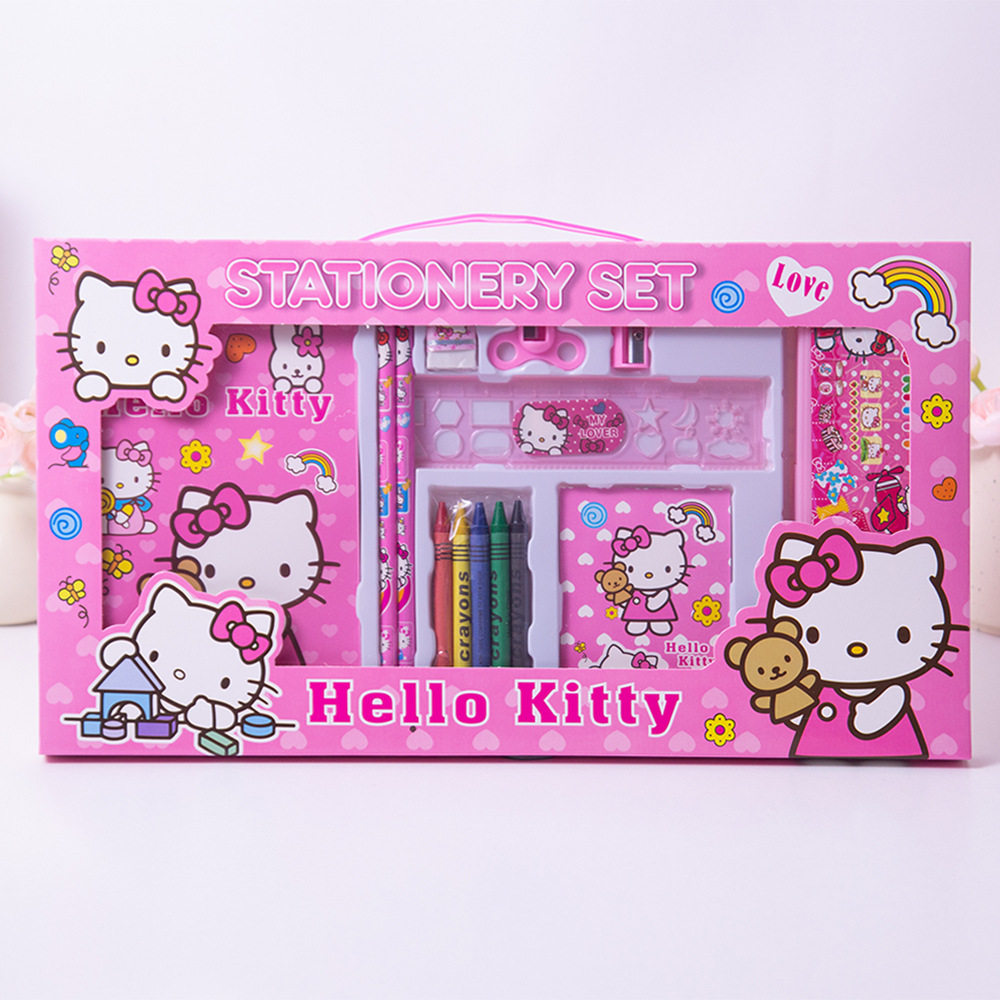 Sanrio children's stationery suit cartoon six-piece graduation gift primary school gifts prizes suit wholesale