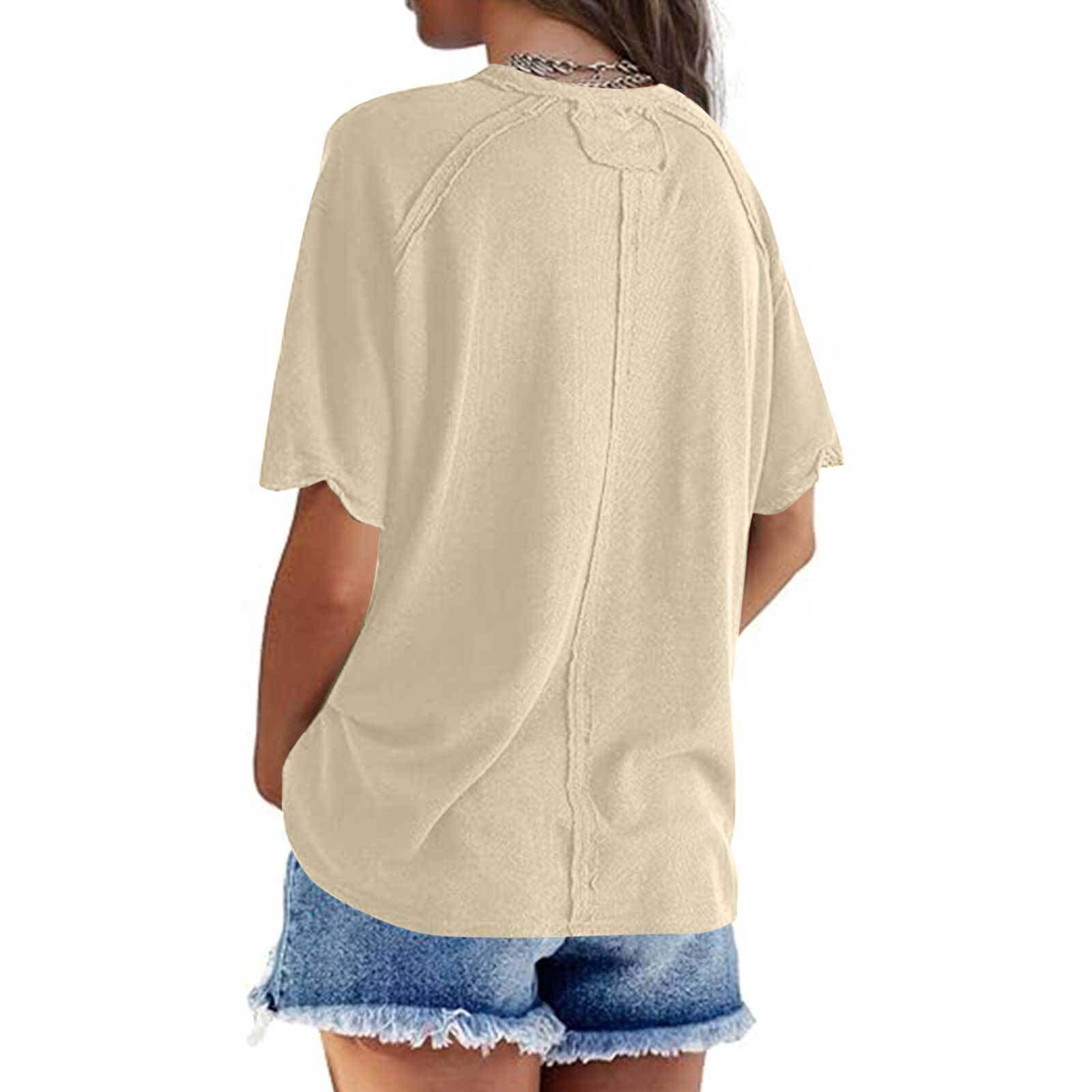 Mens Casual Short Sleeve T Shirt Solid Color Round Neck Loose Fit Plus Size Summer Activewear Wholesale Available