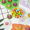 Cartoon Seven Star Ladybug Cute Leaf Crispy Milk Fragrance Sandwich Milk Chocolate Beans Children's Snacks Candy Wholesale