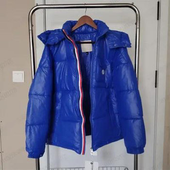 In-Stock Mengjia Winter High-Quality Maya Three-Color Webbing Unisex Fashion Hooded Thickened Warm Versatile down Jacket