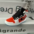 100. White Orange black toe