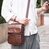 Cross-border Men's Genuine Leather Shoulder Bag Casual Fashion Crossbody Bag Business Travel Top Layer Cowhide High-end Men's Handbag
