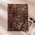 Fh23-5082-3 wild leopard print yellow brown (190*60)