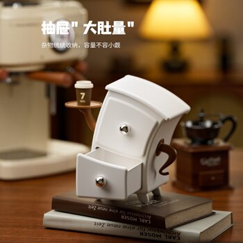 Desktop Storage Box, Bending Over, Funny, Creative, Cute, High-End Stationery, Cute Entrance Hall, High-End Decorative Home Furnishings