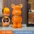 Копилка-копилка Violent bear 70 см [желательно оранжевого цвета) очень большой посадочный размер
