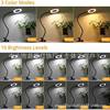 Led Desk Lamp for Eye Protection, Suitable for Students Studying, Reading, Nail Art, Facial Makeup, Tattooing, Eyebrow Shaping, Selfie Lighting, and Desktop Clip-On Lamp