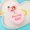 Stuffed Heart Keychain Pendant, Girly Heart Bag Pendant, Plush Toy Heart-Shaped Doll Decorative Accessories