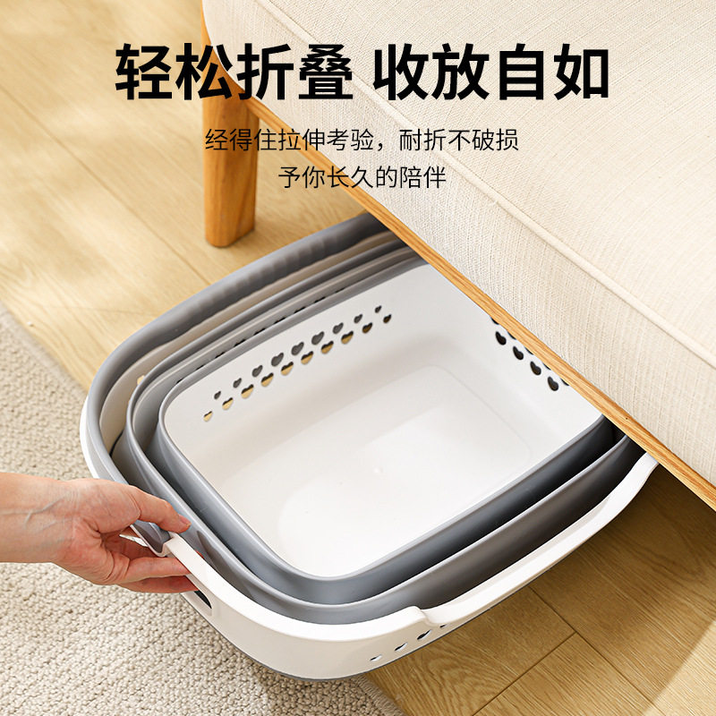 Folding Dirty Clothes Basket Household Dirty Clothes Storage Basket Dirty Clothes Basket Bathroom Laundry Basket Bathroom Clothes Storage Basket