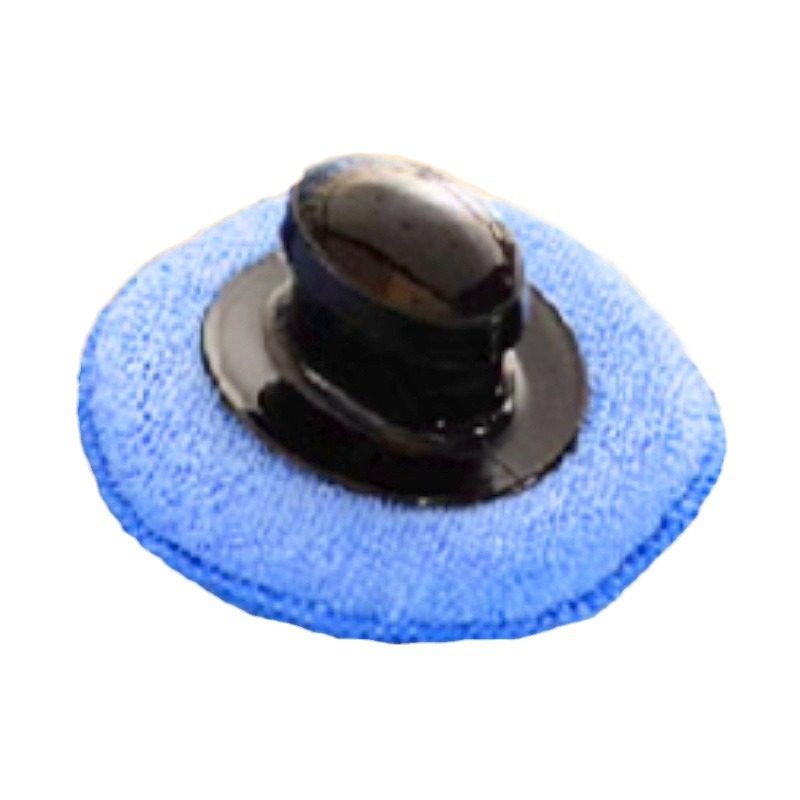 Car paint polishing special with handle polishing waxing sponge plate car cleaning beauty maintenance tools towel wholesale