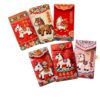 Tiktok Trending 2026 Year of the Horse Faux Flat Embroidery Cartoon Lucky Money Envelopes for Spring Festival Creative New Year Greeting Red Packets