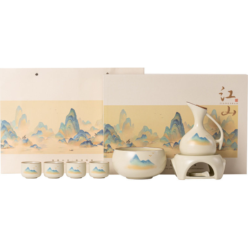 Gifts for Elders, Wine Warmers for Fathers, Teachers and Leaders, Wine Warmers, Wine Warmers, Sake, Chinese-Style Retirement Gifts